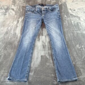 Express Women's Jeans Barely Boot Stella Low Rise Size 8 R